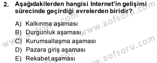 Sosyal Medya Dersi 2013 - 2014 Yılı (Vize) Ara Sınav Soruları 2. Soru