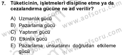Sosyal Medya Dersi 2014 - 2015 Yılı Tek Ders Sınav Soruları 7. Soru