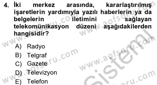 Sosyal Medya Dersi 2016 - 2017 Yılı (Vize) Ara Sınav Soruları 4. Soru