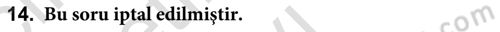 Siyaset Sosyolojisi Dersi 2021 - 2022 Yılı Yaz Okulu Sınav Soruları 14. Soru