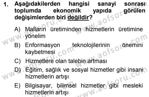 Çağdaş Sosyoloji Kuramları Dersi 2013 - 2014 Yılı Tek Ders Sınav Soruları 1. Soru