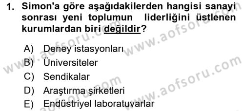 Çağdaş Sosyoloji Kuramları Dersi 2016 - 2017 Yılı (Vize) Ara Sınav Soruları 1. Soru