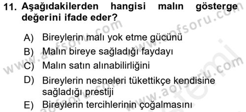 Çağdaş Sosyoloji Kuramları Dersi 2017 - 2018 Yılı 3 Ders Sınav Soruları 11. Soru
