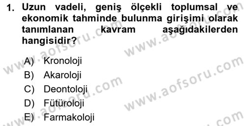 Çağdaş Sosyoloji Kuramları Dersi 2023 - 2024 Yılı (Vize) Ara Sınav Soruları 1. Soru