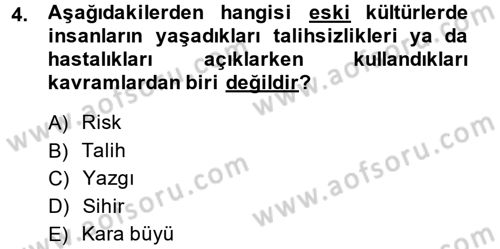 Sosyolojide Yakın Dönem Gelişmeler Dersi 2013 - 2014 Yılı (Final) Dönem Sonu Sınav Soruları 4. Soru