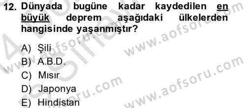 Sosyolojide Yakın Dönem Gelişmeler Dersi 2013 - 2014 Yılı Tek Ders Sınav Soruları 12. Soru