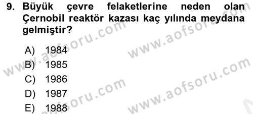 Sosyolojide Yakın Dönem Gelişmeler Dersi 2015 - 2016 Yılı Tek Ders Sınav Soruları 9. Soru
