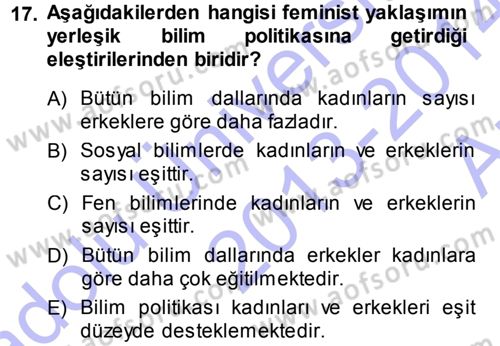 Ekonomi Sosyolojisi Dersi Ara Sınavı Deneme Sınav Soruları 17. Soru