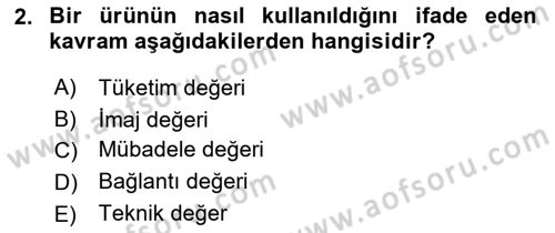 Ekonomi Sosyolojisi Dersi 2020 - 2021 Yılı Yaz Okulu Sınav Soruları 2. Soru