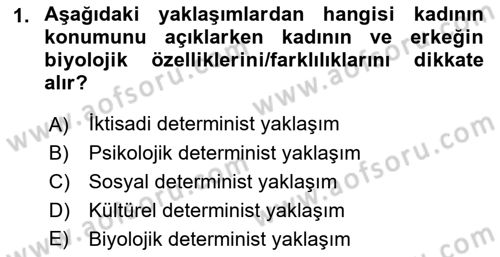 Ekonomi Sosyolojisi Dersi 2022 - 2023 Yılı (Final) Dönem Sonu Sınav Soruları 1. Soru
