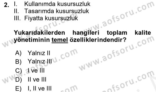 Endüstri Sosyolojisi Dersi 2017 - 2018 Yılı (Final) Dönem Sonu Sınav Soruları 2. Soru