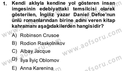Kültür Sosyolojisi Dersi 2014 - 2015 Yılı Tek Ders Sınav Soruları 1. Soru