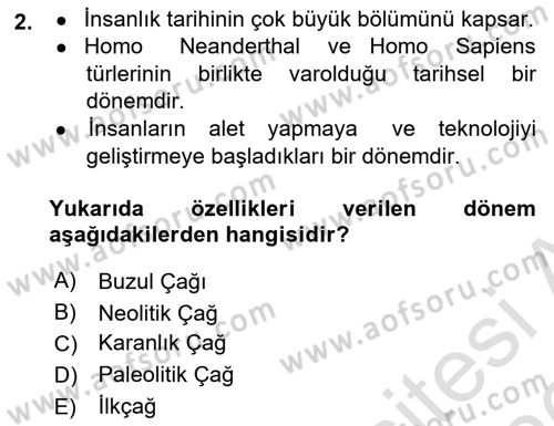 Kültür Sosyolojisi Dersi 2025 - 2026 Yılı (Vize) Ara Sınav Soruları 2. Soru