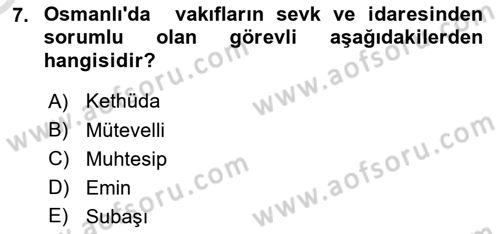 Kent Sosyolojisi Dersi 2020 - 2021 Yılı Yaz Okulu Sınav Soruları 7. Soru