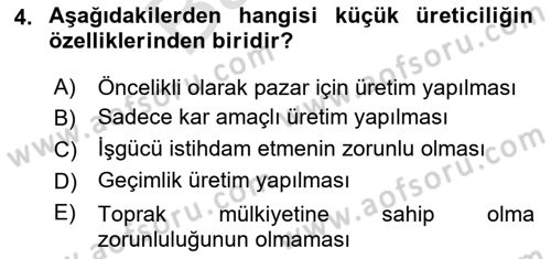 Kent Sosyolojisi Dersi 2021 - 2022 Yılı (Final) Dönem Sonu Sınav Soruları 4. Soru