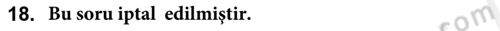 Yeni Toplumsal Hareketler Dersi 2018 - 2019 Yılı (Final) Dönem Sonu Sınav Soruları 18. Soru