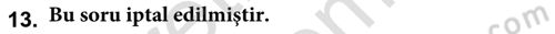 Yeni Toplumsal Hareketler Dersi 2021 - 2022 Yılı (Final) Dönem Sonu Sınav Soruları 13. Soru