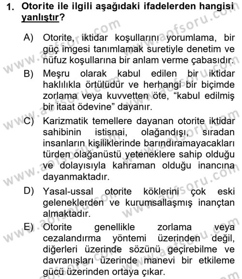 Toplumsal Cinsiyet Çalışmaları Dersi 2017 - 2018 Yılı (Final) Dönem Sonu Sınav Soruları 1. Soru