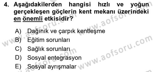 Toplumsal Cinsiyet Çalışmaları Dersi 2024 - 2025 Yılı (Final) Dönem Sonu Sınav Soruları 4. Soru