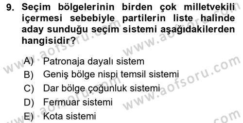 Toplumsal Cinsiyet Sosyolojisi Dersi 2025 - 2026 Yılı Yaz Okulu Sınav Soruları 9. Soru