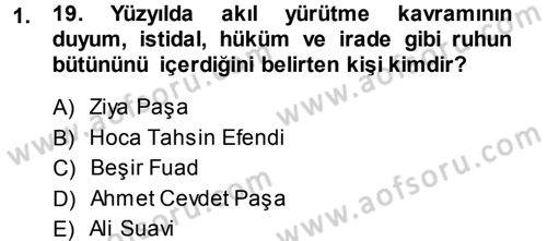 Türkiye´de Sosyoloji Dersi Ara Sınavı Deneme Sınav Soruları 1. Soru