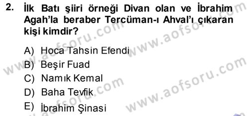 Türkiye´de Sosyoloji Dersi 2013 - 2014 Yılı (Final) Dönem Sonu Sınav Soruları 2. Soru