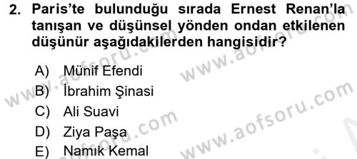 Türkiye´de Sosyoloji Dersi 2017 - 2018 Yılı (Final) Dönem Sonu Sınav Soruları 2. Soru