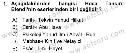 Türkiye´de Sosyoloji Dersi 2020 - 2021 Yılı Yaz Okulu Sınav Soruları 1. Soru