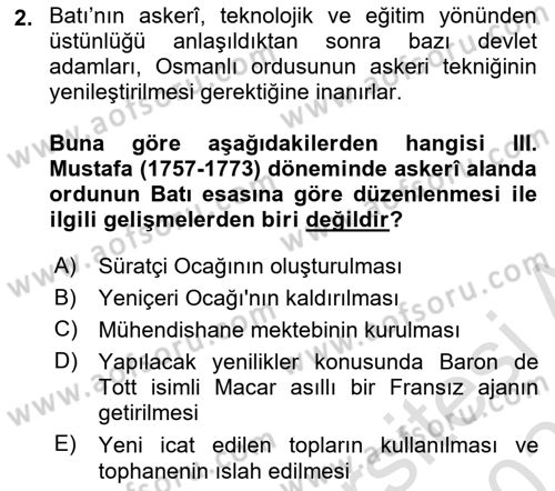 Türkiye´de Sosyoloji Dersi 2022 - 2023 Yılı Yaz Okulu Sınav Soruları 2. Soru