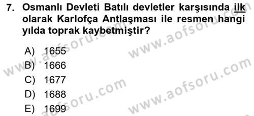 Türkiye´de Sosyoloji Dersi 2023 - 2024 Yılı (Vize) Ara Sınav Soruları 7. Soru