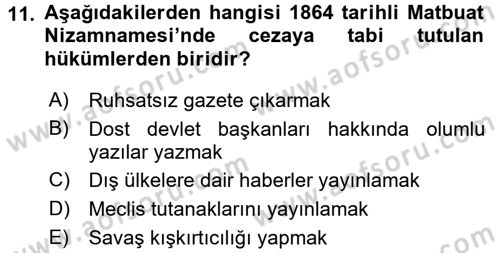 İletişim Sosyolojisi Dersi 2017 - 2018 Yılı 3 Ders Sınav Soruları 11. Soru