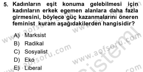 İletişim Sosyolojisi Dersi 2018 - 2019 Yılı 3 Ders Sınav Soruları 5. Soru