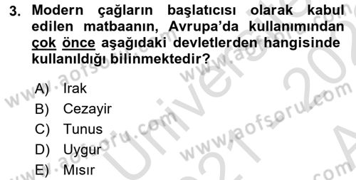 İletişim Sosyolojisi Dersi Ara Sınavı Deneme Sınav Soruları 3. Soru