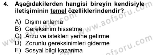 Medya Sosyolojisi Dersi 2012 - 2013 Yılı (Vize) Ara Sınav Soruları 4. Soru