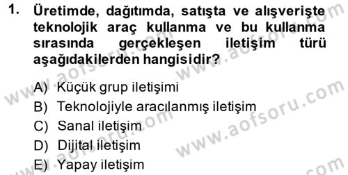 Medya Sosyolojisi Dersi 2013 - 2014 Yılı (Final) Dönem Sonu Sınav Soruları 1. Soru