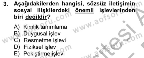 Medya Sosyolojisi Dersi 2014 - 2015 Yılı (Final) Dönem Sonu Sınav Soruları 3. Soru
