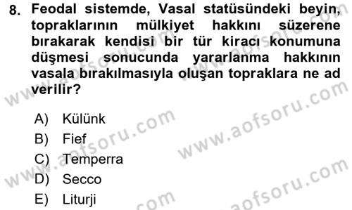 Hukuk Sosyolojisi Dersi 2016 - 2017 Yılı (Final) Dönem Sonu Sınav Soruları 8. Soru