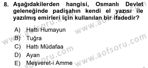 Hukuk Sosyolojisi Dersi 2021 - 2022 Yılı (Final) Dönem Sonu Sınav Soruları 8. Soru
