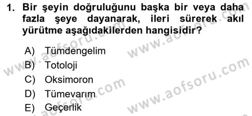 Hukuk Sosyolojisi Dersi 2022 - 2023 Yılı (Vize) Ara Sınav Soruları 1. Soru