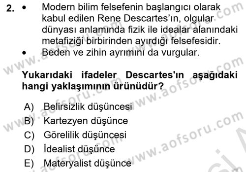 Hukuk Sosyolojisi Dersi 2022 - 2023 Yılı (Vize) Ara Sınav Soruları 2. Soru