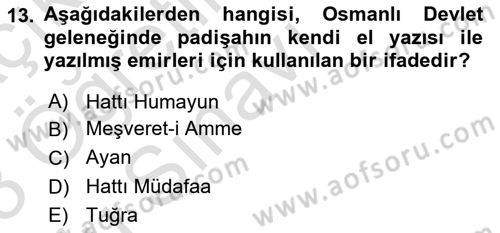 Hukuk Sosyolojisi Dersi 2022 - 2023 Yılı Yaz Okulu Sınav Soruları 13. Soru