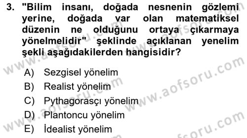 Hukuk Sosyolojisi Dersi 2023 - 2024 Yılı Yaz Okulu Sınav Soruları 3. Soru