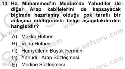 Hukuk Sosyolojisi Dersi 2024 - 2025 Yılı (Final) Dönem Sonu Sınav Soruları 13. Soru