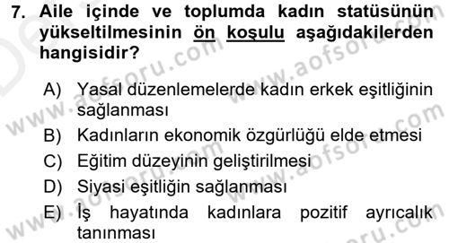 Suç Sosyolojisi Dersi 2015 - 2016 Yılı Tek Ders Sınav Soruları 7. Soru