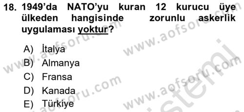 Suç Sosyolojisi Dersi 2021 - 2022 Yılı (Vize) Ara Sınav Soruları 18. Soru