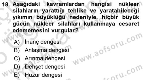 Suç Sosyolojisi Dersi 2024 - 2025 Yılı (Vize) Ara Sınav Soruları 18. Soru