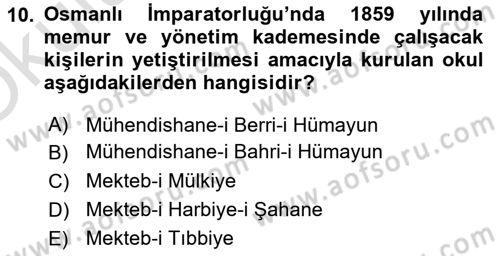 Türkiye´nin Toplumsal Yapısı Dersi 2023 - 2024 Yılı Yaz Okulu Sınav Soruları 10. Soru