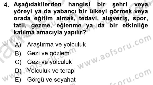 Sosyal Davranış ve Protokol Dersi 2020 - 2021 Yılı Yaz Okulu Sınav Soruları 4. Soru