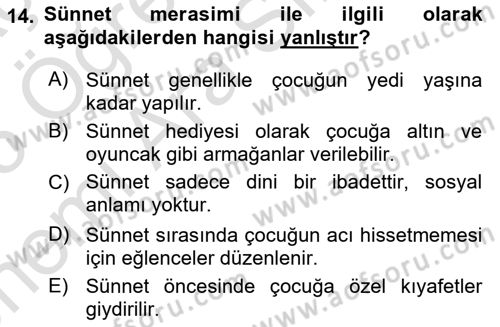 Sosyal Davranış ve Protokol Dersi 2024 - 2025 Yılı (Vize) Ara Sınav Soruları 14. Soru