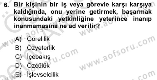 Sosyal Medya Sosyolojisi Dersi 2021 - 2022 Yılı (Vize) Ara Sınav Soruları 6. Soru